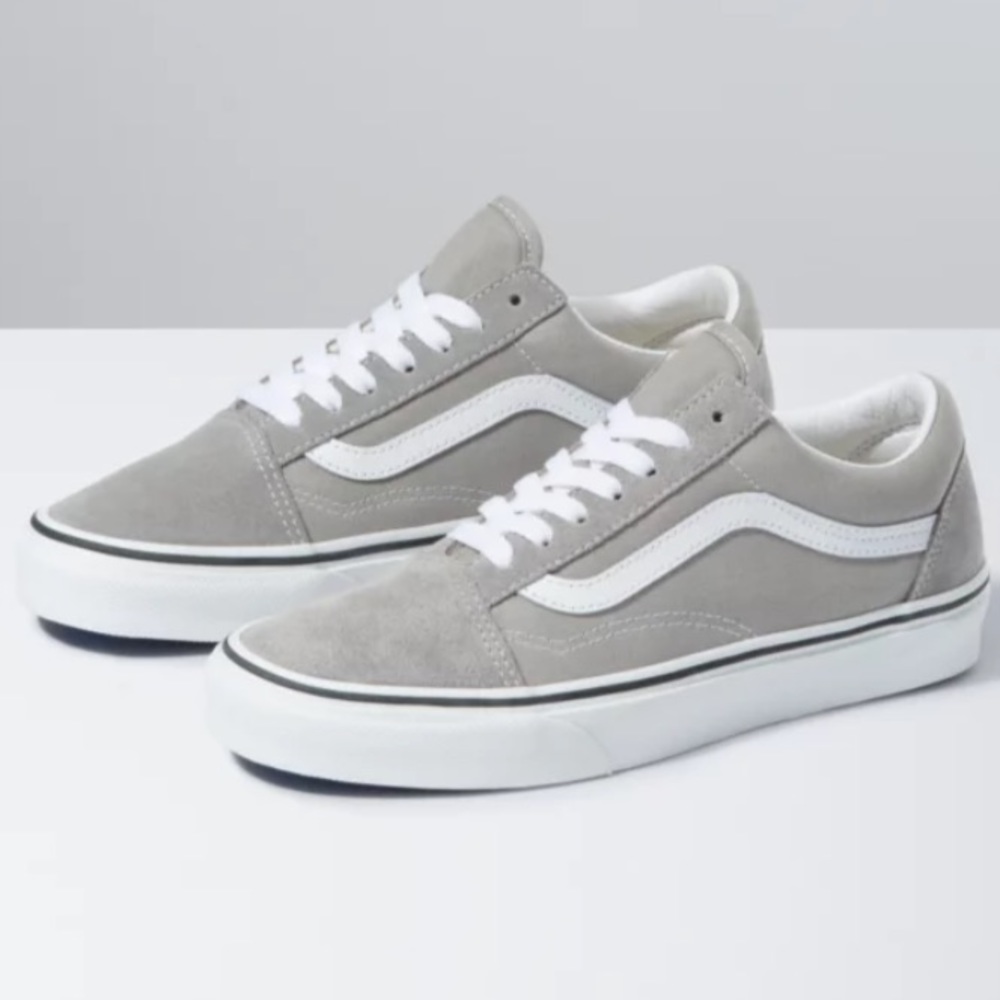 Vans Old Skool Gray Sneaker - Mens 9 / Women's 9.5